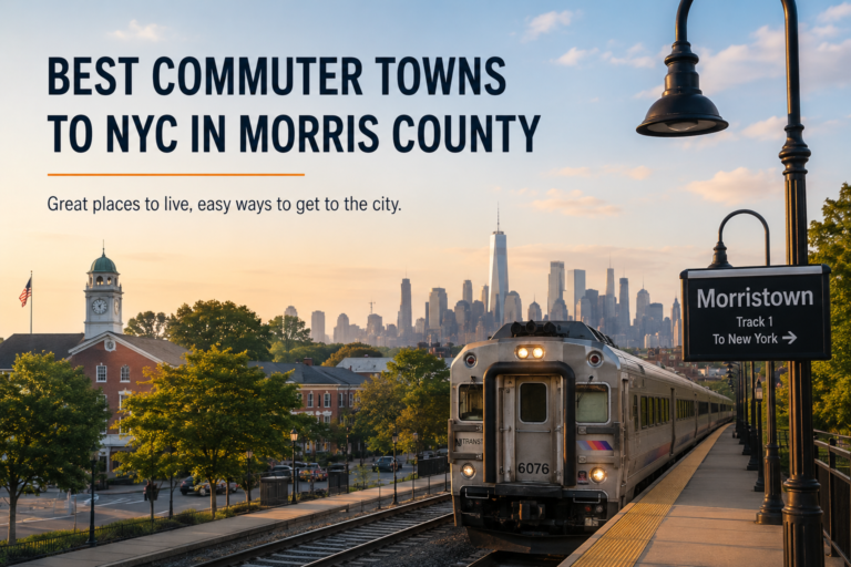 Best Commuter Towns to NYC in Morris County, NJ